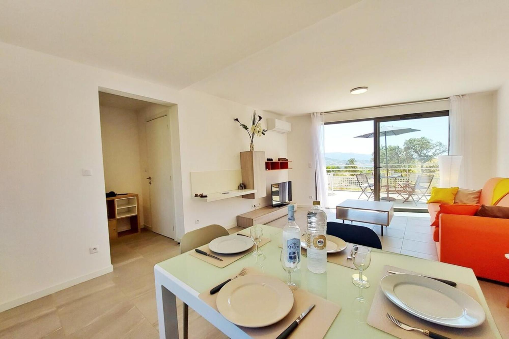 Apartament Amalia - Sea View Terrace Wifi Parking - By Tgb Porticcio  Zewnętrze zdjęcie